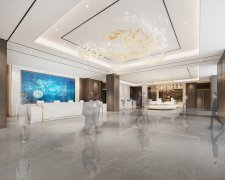 高新軟件園某寫字樓裝修設(shè)計(jì)案例